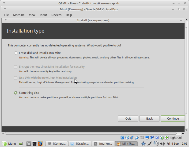Linux Mint Dual Boot Install Avoid Wiping our your Main C drive /dev